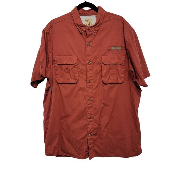 Red Head Short Sleeve Shirt XL Lightweight Outdoors Fishing 615 - Picture 1 of 14